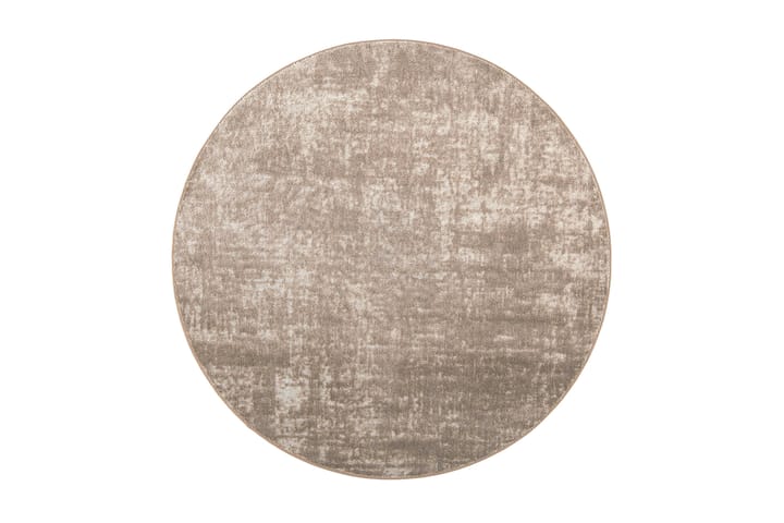 Matto Basaltti 160 cm Beige - VM Carpet - Pyöreät matot - Nukkamatto