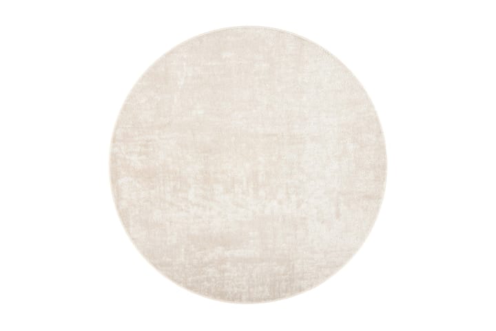 Matto Basaltti 200 cm  Valkoinen - VM Carpet - Pyöreät matot - Nukkamatto