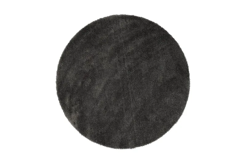 Matto Feel Ø120 cm Grafiitti - Grafiitti - Kodintekstiilit & matot - Matto - Moderni matto - Nukkamatto