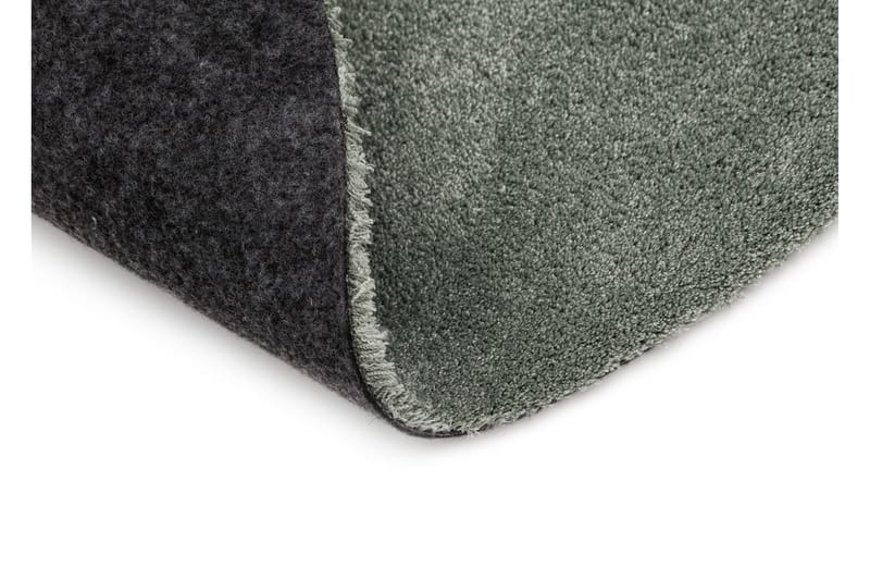 Matto Feel Ø120 cm Vihreä - Vihreä - Kodintekstiilit & matot - Matto - Moderni matto - Nukkamatto