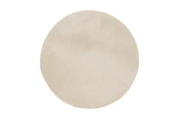 Matto Feel Ø160 cm Luonnollinen