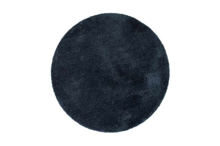Matto Feel Ø160 cm Sininen - Sininen - Pyöreät matot - Nukkamatto