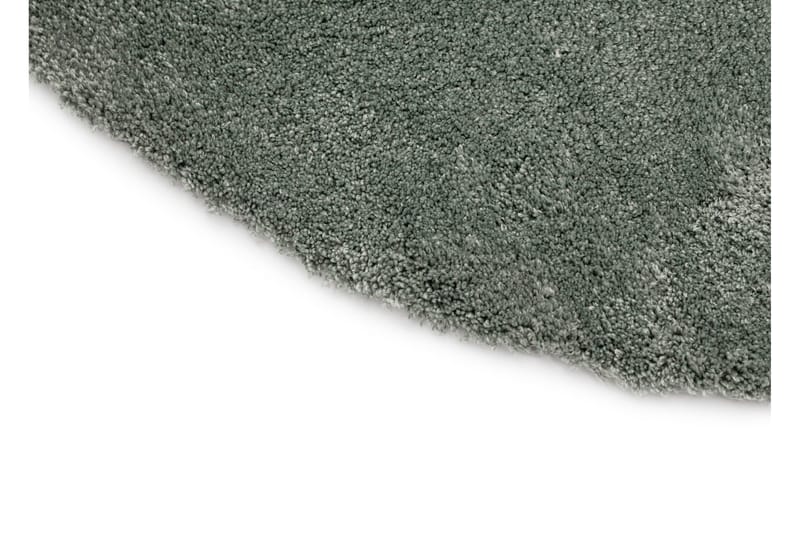 Matto Feel Ø160 cm Vihreä - Vihreä - Kodintekstiilit & matot - Matto - Moderni matto - Nukkamatto