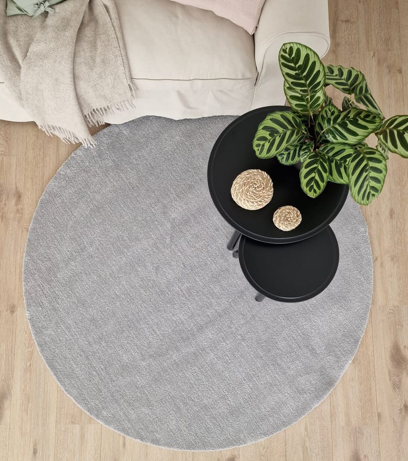 Matto Feel Ø200 cm Hopea - Hopea - Kodintekstiilit & matot - Matto - Moderni matto - Nukkamatto