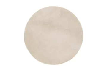 Matto Feel Ø200 cm Luonnollinen