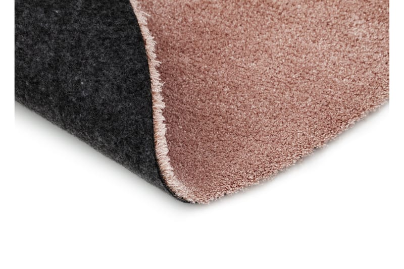 Matto Feel Ø200 cm Roosa - Vaaleanpunainen - Kodintekstiilit & matot - Matto - Moderni matto - Nukkamatto