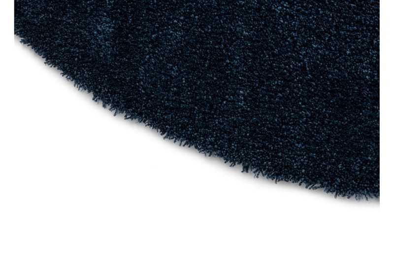 Matto Feel Ø200 cm Sininen - Sininen - Kodintekstiilit & matot - Matto - Moderni matto - Nukkamatto