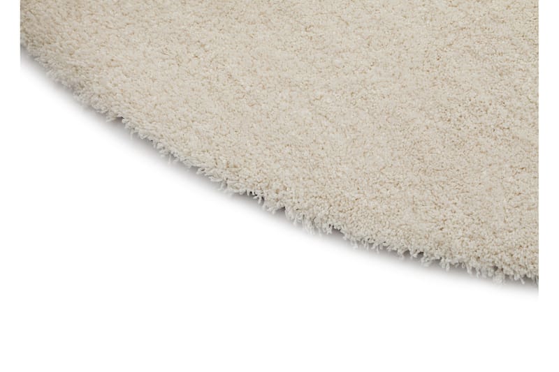 Matto Feel Ø200 cm Valkoinen - Valkoinen - Kodintekstiilit & matot - Matto - Moderni matto - Nukkamatto