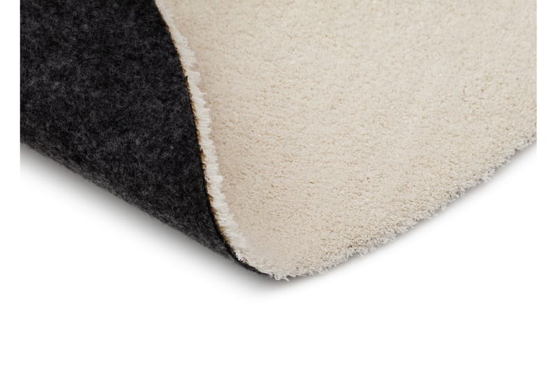 Matto Feel Ø200 cm Valkoinen - Valkoinen - Kodintekstiilit & matot - Matto - Moderni matto - Nukkamatto