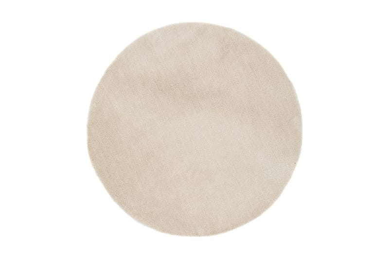 Matto Feel Ø240 cm Luonnollinen - Luonnonväri - Kodintekstiilit & matot - Matto - Moderni matto - Nukkamatto
