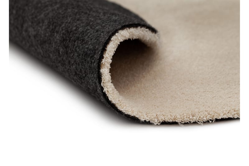 Matto Feel Ø240 cm Luonnollinen - Luonnonväri - Kodintekstiilit & matot - Matto - Moderni matto - Nukkamatto