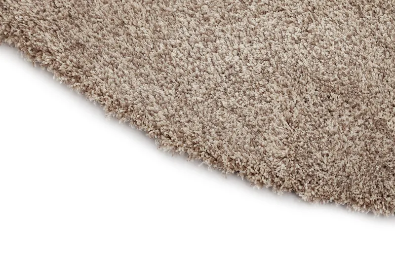 Matto Feel Meleerattu Ø120 cm Pellava - Pellava - Kodintekstiilit & matot - Matto - Moderni matto - Nukkamatto