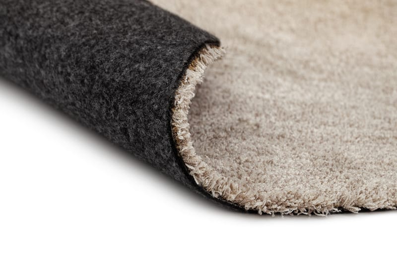 Matto Feel Meleerattu Ø80 cm Pellava - Pellava - Kodintekstiilit & matot - Matto - Moderni matto - Nukkamatto