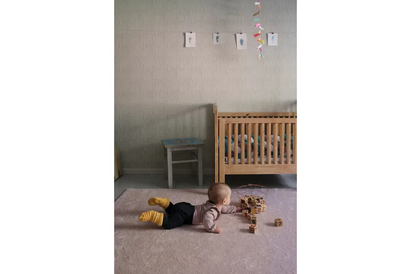 Matto Hattara 133x200 cm Roosa - VM Carpet - Kodintekstiilit & matot - Matto - Moderni matto - Nukkamatto