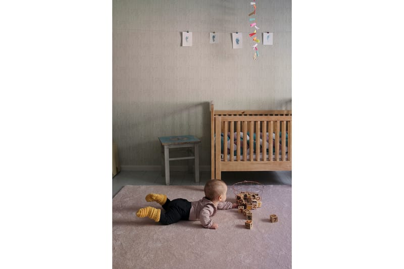 Matto Hattara 80x300 cm Roosa - VM Carpet - Kodintekstiilit & matot - Matto - Moderni matto - Nukkamatto