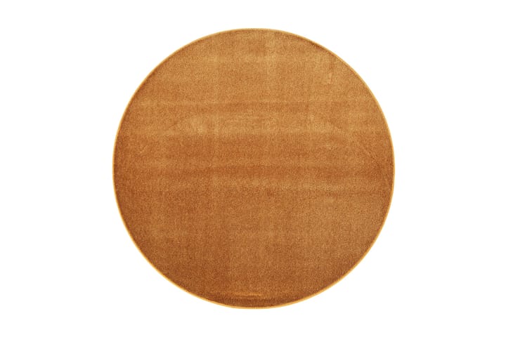 Matto Satine 133 cm Keltainen - VM Carpet - Nukkamatto
