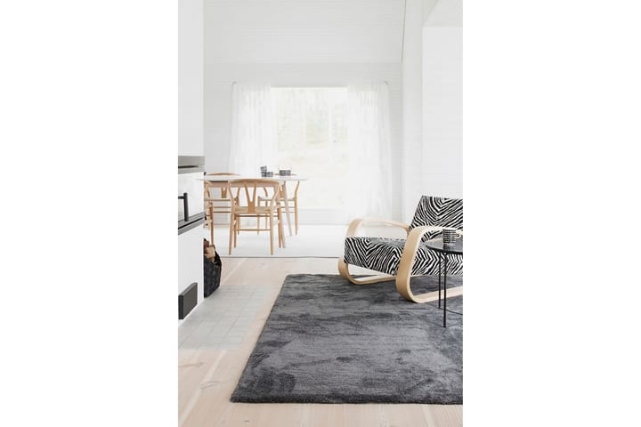 Matto Silkkitie 80x150 cm Tummanharmaa - VM Carpet - Nukkamatto