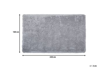 Matto Winterhay 160x230 cm - Vaaleanharmaa - Kodintekstiilit & matot - Matto - Moderni matto - Nukkamatto
