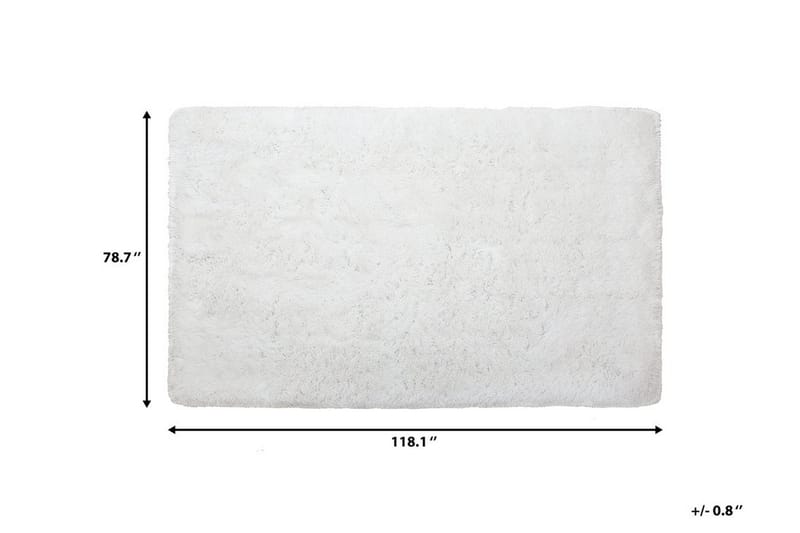 Matto Winterhay 200x300 cm - Valkoinen - Kodintekstiilit & matot - Matto - Moderni matto - Nukkamatto