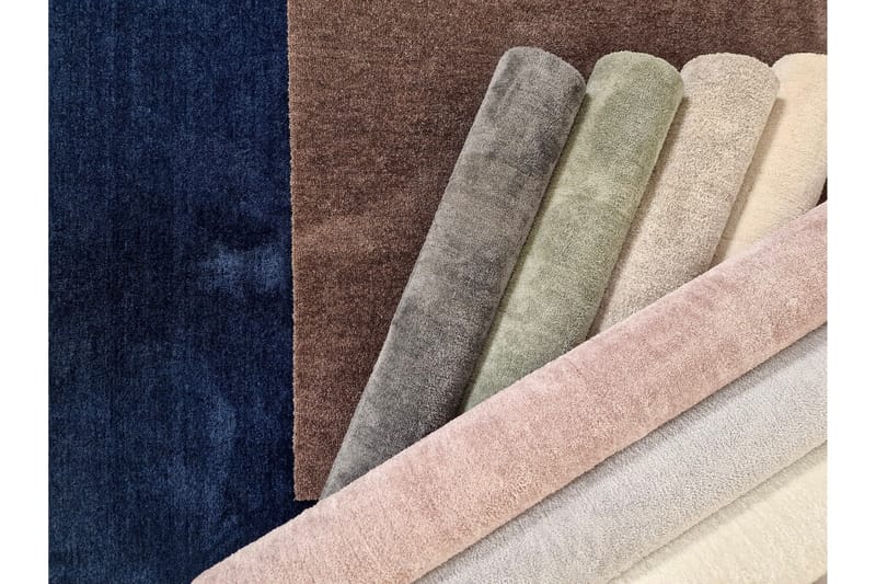 Nukkamatto Feel 160x230 cm Vihreä - Vihreä - Kodintekstiilit & matot - Matto - Moderni matto - Nukkamatto