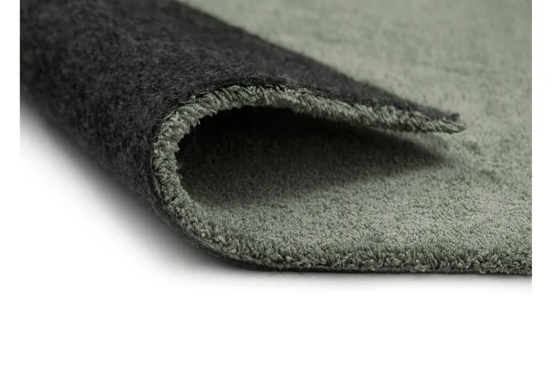 Nukkamatto Feel 60x115 cm Vihreä - Vihreä - Kodintekstiilit & matot - Matto - Moderni matto - Nukkamatto