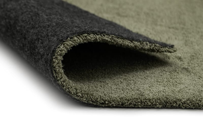 Nukkamatto Feel 80x180 cm Vihreä - Vihreä - Kodintekstiilit & matot - Matto - Moderni matto - Nukkamatto