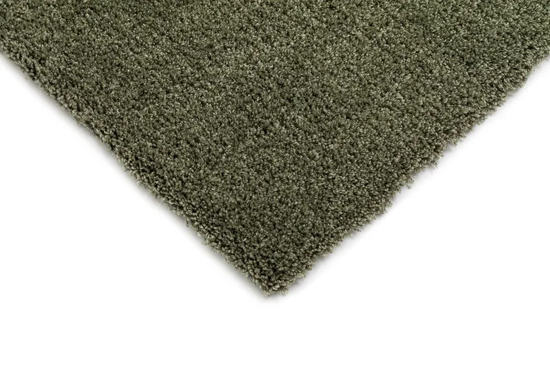 Nukkamatto Feel 80x180 cm Vihreä - Vihreä - Kodintekstiilit & matot - Matto - Moderni matto - Nukkamatto