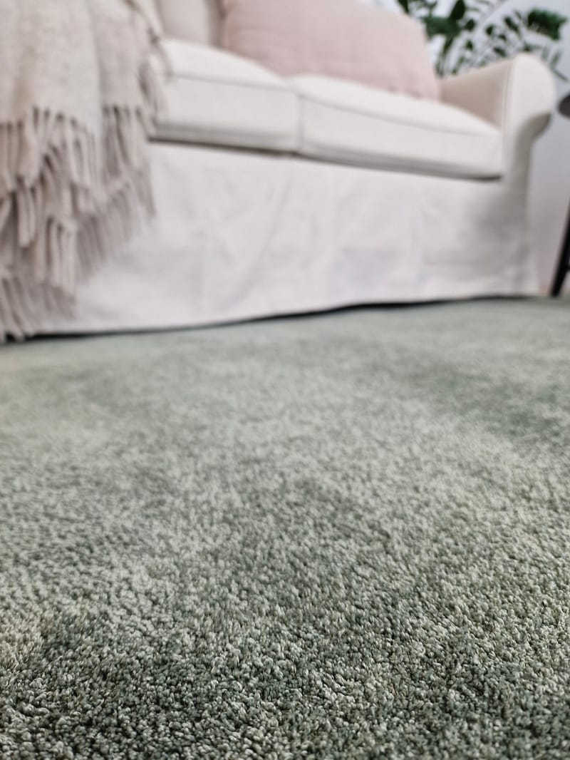 Nukkamatto Feel 80x180 cm Vihreä - Vihreä - Kodintekstiilit & matot - Matto - Moderni matto - Nukkamatto