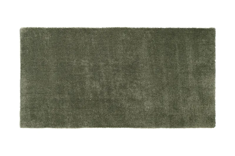 Nukkamatto Feel 80x180 cm Vihreä - Vihreä - Kodintekstiilit & matot - Matto - Moderni matto - Nukkamatto