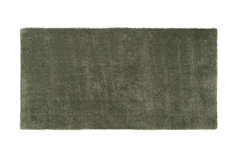 Nukkamatto Feel 80x180 cm Vihreä - Vihreä - Kodintekstiilit & matot - Matto - Moderni matto - Nukkamatto