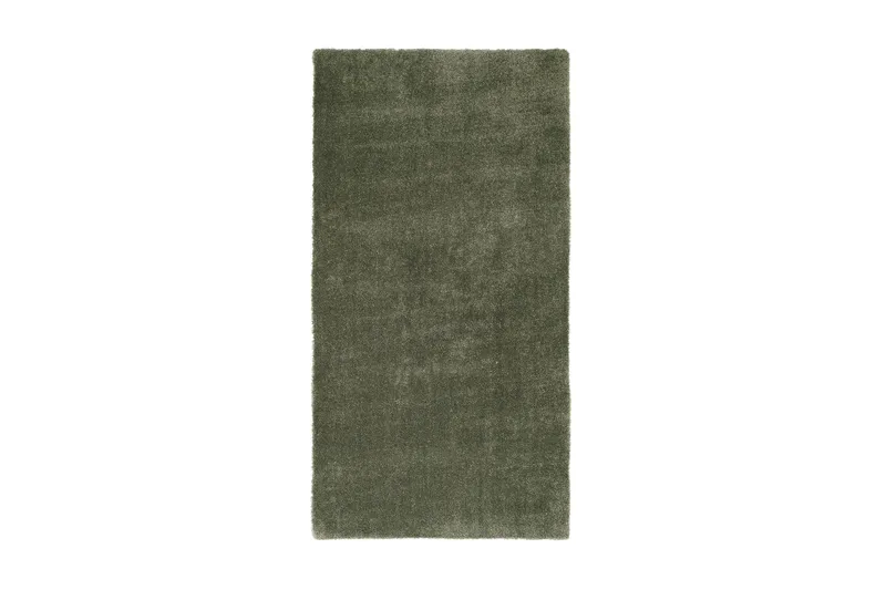 Nukkamatto Feel 80x180 cm Vihreä - Vihreä - Kodintekstiilit & matot - Matto - Moderni matto - Nukkamatto