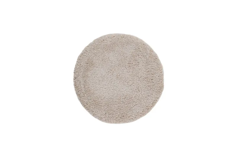 Nukkamatto Floki Ø200 cm Pyöreä Valkoinen - Valkoinen - Kodintekstiilit & matot - Matto - Moderni matto - Nukkamatto