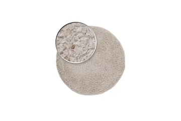 Nukkamatto Floki Ø240 cm Pyöreä Valkoinen - Valkoinen - Kodintekstiilit & matot - Matto - Moderni matto - Nukkamatto