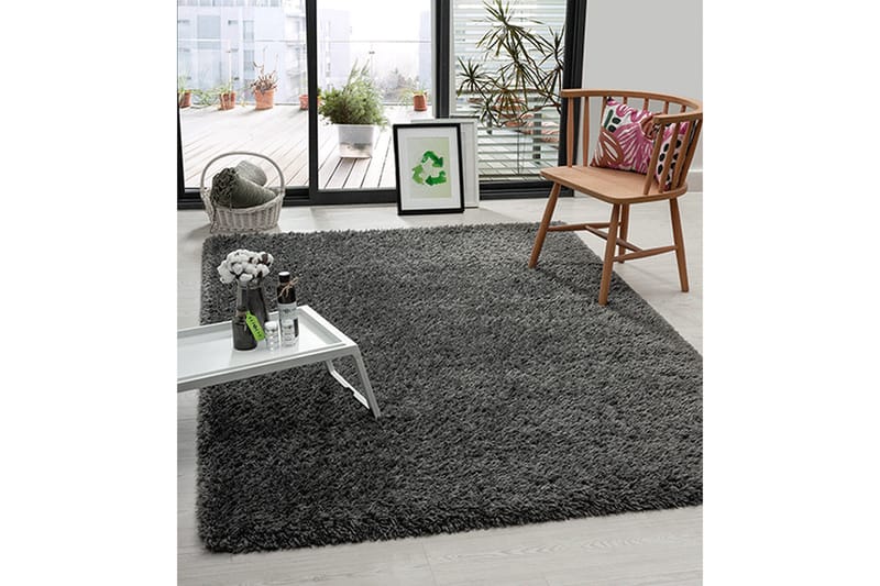 Nukkamatto Floki 160x230 cm Antrasiitti - Antrasiitti - Kodintekstiilit & matot - Matto - Moderni matto - Nukkamatto