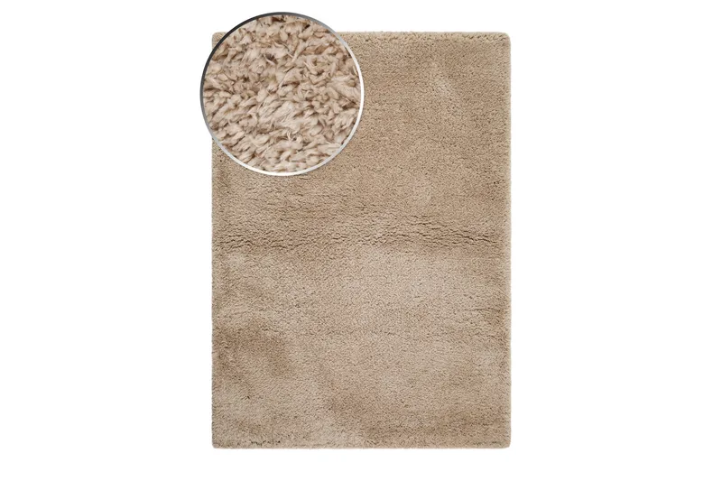 Nukkamatto Floki 160x230 cm Suorakaide - Luonnonväri - Kodintekstiilit & matot - Matto - Moderni matto - Nukkamatto