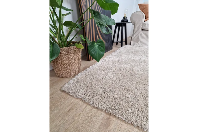 Nukkamatto Floki 160x230 cm Suorakaide - Luonnonväri - Kodintekstiilit & matot - Matto - Moderni matto - Nukkamatto