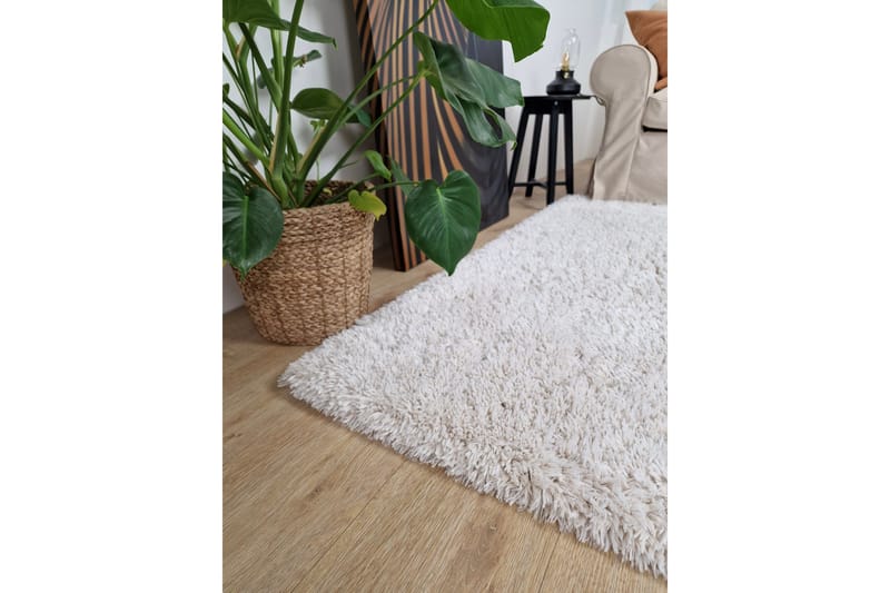 Nukkamatto Floki 240x340 cm Valkoinen - Valkoinen - Kodintekstiilit & matot - Matto - Moderni matto - Nukkamatto