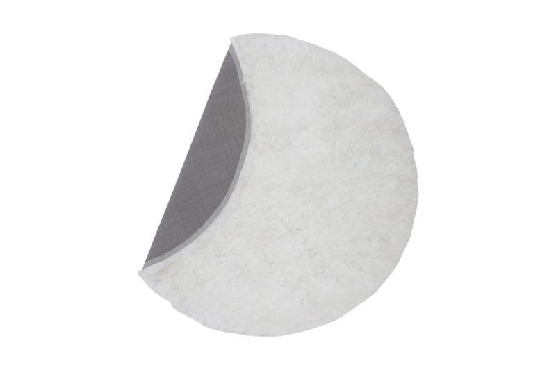 Nukkamatto Grace Pyöreä 200 cm - Valkoinen - Kodintekstiilit & matot - Matto - Tasokudotut matot