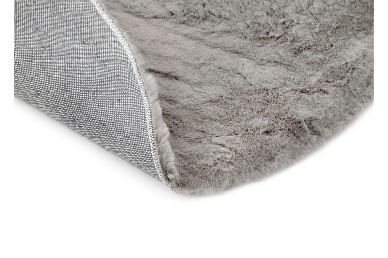Nukkamatto Heaven Ø120 cm Pyöreä Harmaa - Harmaa - Kodintekstiilit & matot - Matto - Moderni matto - Nukkamatto