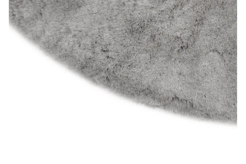 Nukkamatto Heaven Ø120 cm Pyöreä Harmaa - Harmaa - Kodintekstiilit & matot - Matto - Moderni matto - Nukkamatto