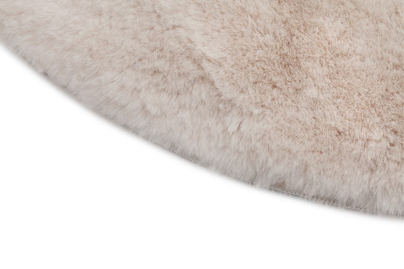 Nukkamatto Heaven Ø160 cm Pyöreä Luonnollinen - Luonnonväri - Kodintekstiilit & matot - Matto - Moderni matto - Nukkamatto