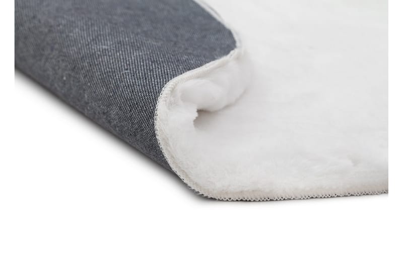 Nukkamatto Heaven Ø160 cm Pyöreä Valkoinen - Valkoinen - Kodintekstiilit & matot - Matto - Moderni matto - Nukkamatto