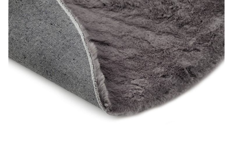 Nukkamatto Heaven Ø200 cm Pyöreä Antrasiitti - Antrasiitti - Kodintekstiilit & matot - Matto - Moderni matto - Nukkamatto