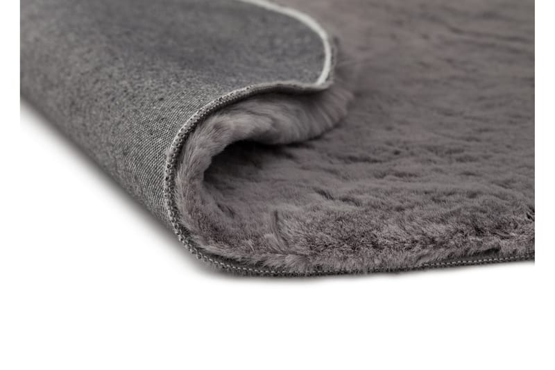 Nukkamatto Heaven Ø200 cm Pyöreä Antrasiitti - Antrasiitti - Kodintekstiilit & matot - Matto - Moderni matto - Nukkamatto