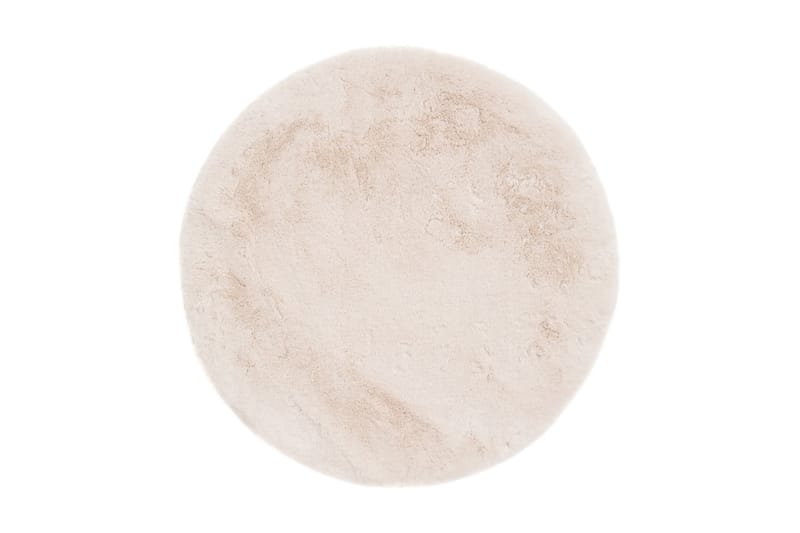 Nukkamatto Heaven Ø200 cm Pyöreä Luonnollinen - Luonnonväri - Kodintekstiilit & matot - Matto - Moderni matto - Nukkamatto