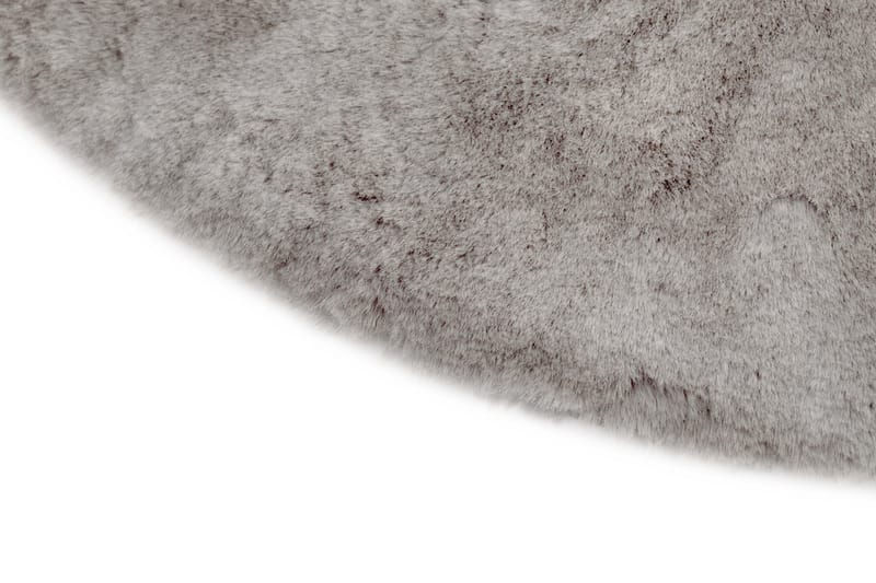 Nukkamatto Heaven Ø200 cm Pyöreä Harmaa - Harmaa - Kodintekstiilit & matot - Matto - Moderni matto - Nukkamatto