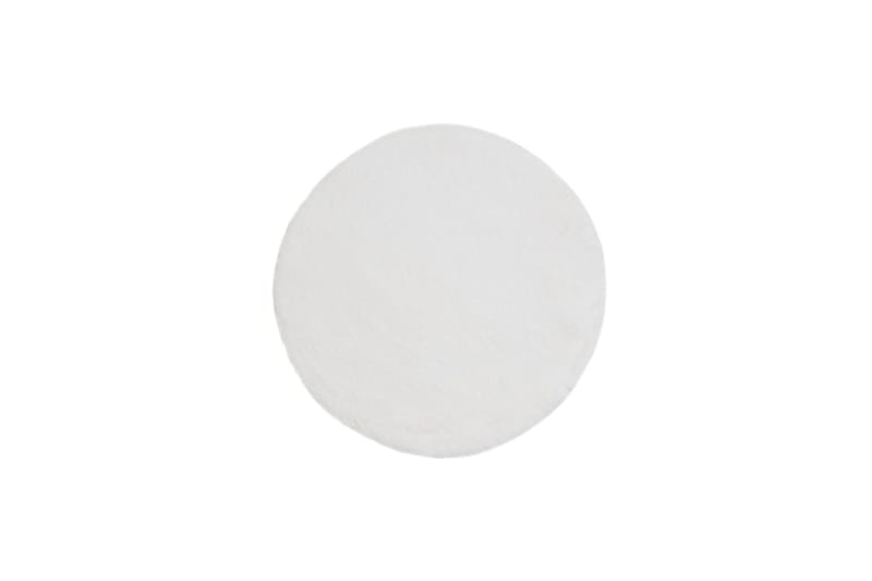 Nukkamatto Heaven Ø200 cm Pyöreä Valkoinen - Valkoinen - Kodintekstiilit & matot - Matto - Moderni matto - Nukkamatto