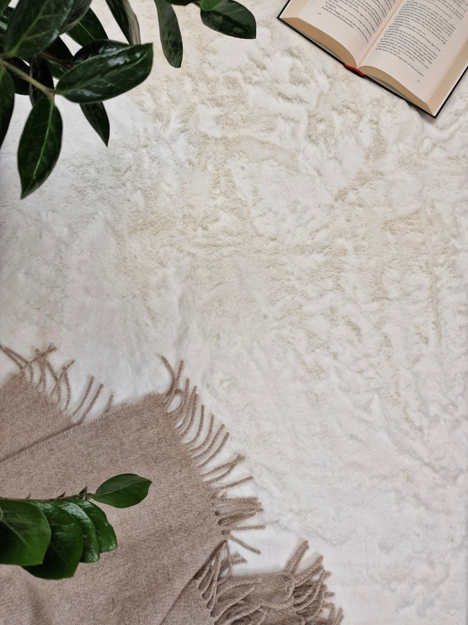 Nukkamatto Heaven 160x230 cm Valkoinen - Valkoinen - Kodintekstiilit & matot - Matto - Moderni matto - Nukkamatto