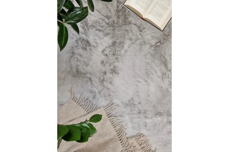 Nukkamatto Heaven 240x340 cm Harmaa - Harmaa - Kodintekstiilit & matot - Matto - Moderni matto - Nukkamatto