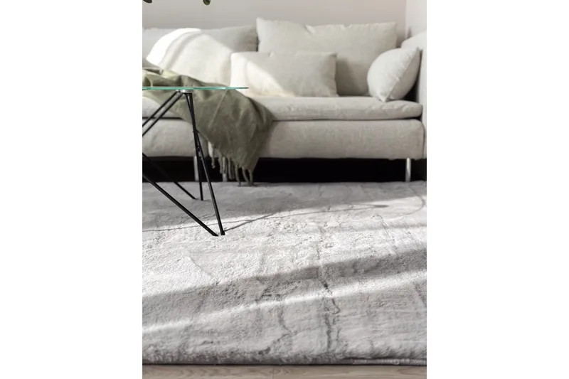 Nukkamatto Heaven 240x340 cm Harmaa - Harmaa - Kodintekstiilit & matot - Matto - Moderni matto - Nukkamatto